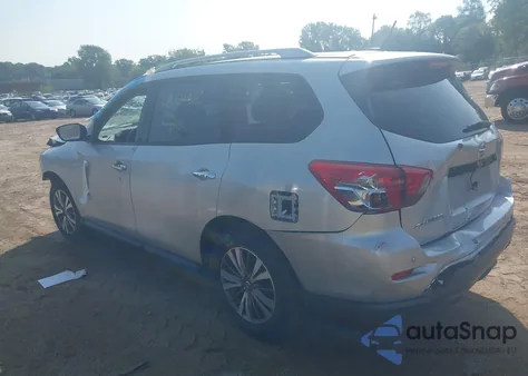 2017 Nissan Pathfinder Sv z USA, uszkodzony, nr VIN 5N1DR2MNXHC668256